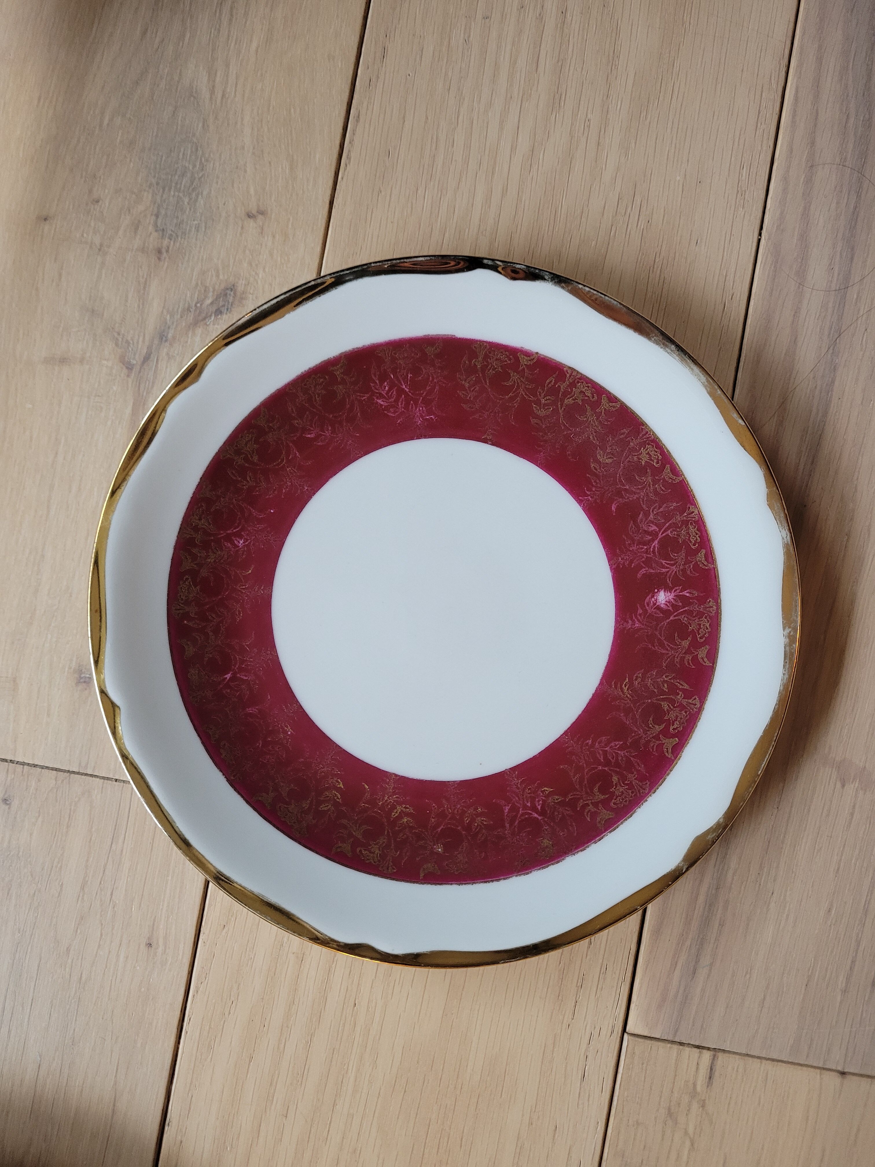 Service à dessert porcelaine luf