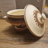 HB Henriot Quimper enamelled stoneware serving dish