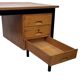 Vintage Desk 1960s Design Workspace with drawers
