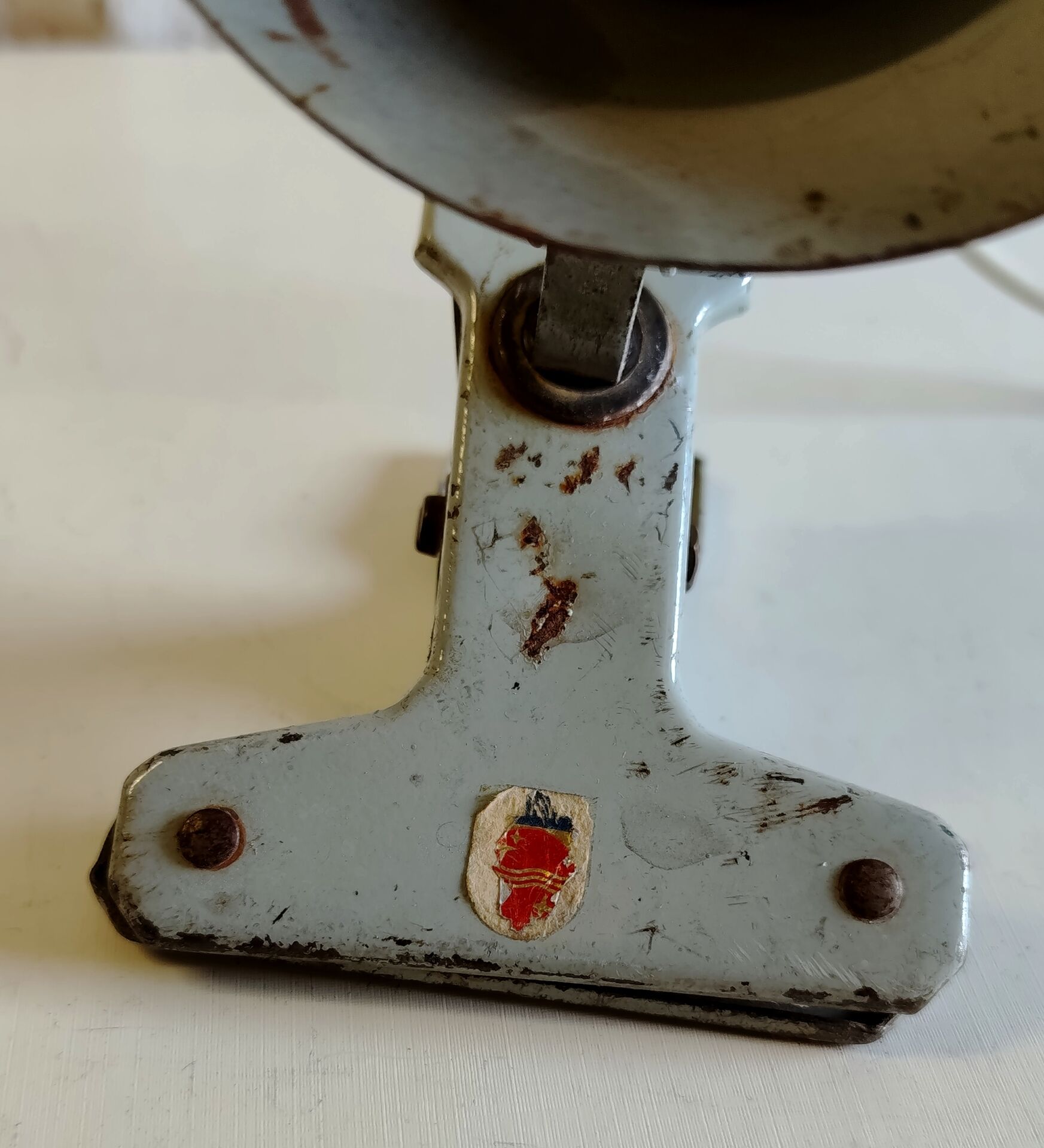 Articulated clamp spotlight by Philips - 1950s/60s