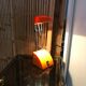 Lampe de bureau télescopique orange