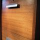 Vintage binder furniture 70's 2 drawers mahogany-alu roulette key