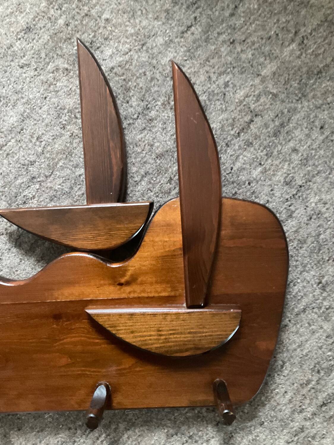 Scandinavian coat rack from the 60s-70s