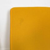 Pair of vintage Scandinavian armchairs in pine and fabric.