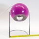 Space-age table lamp | purple and chrome | Vintage 70's