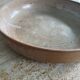 Handmade stoneware hollow dish 27cm