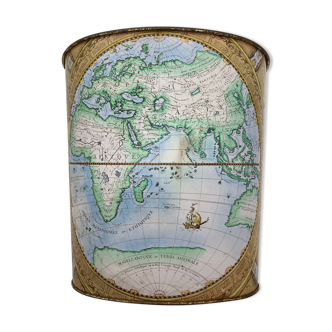 Metal paper basket
