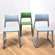 Set of 3 Tip Ton chairs, Vitra