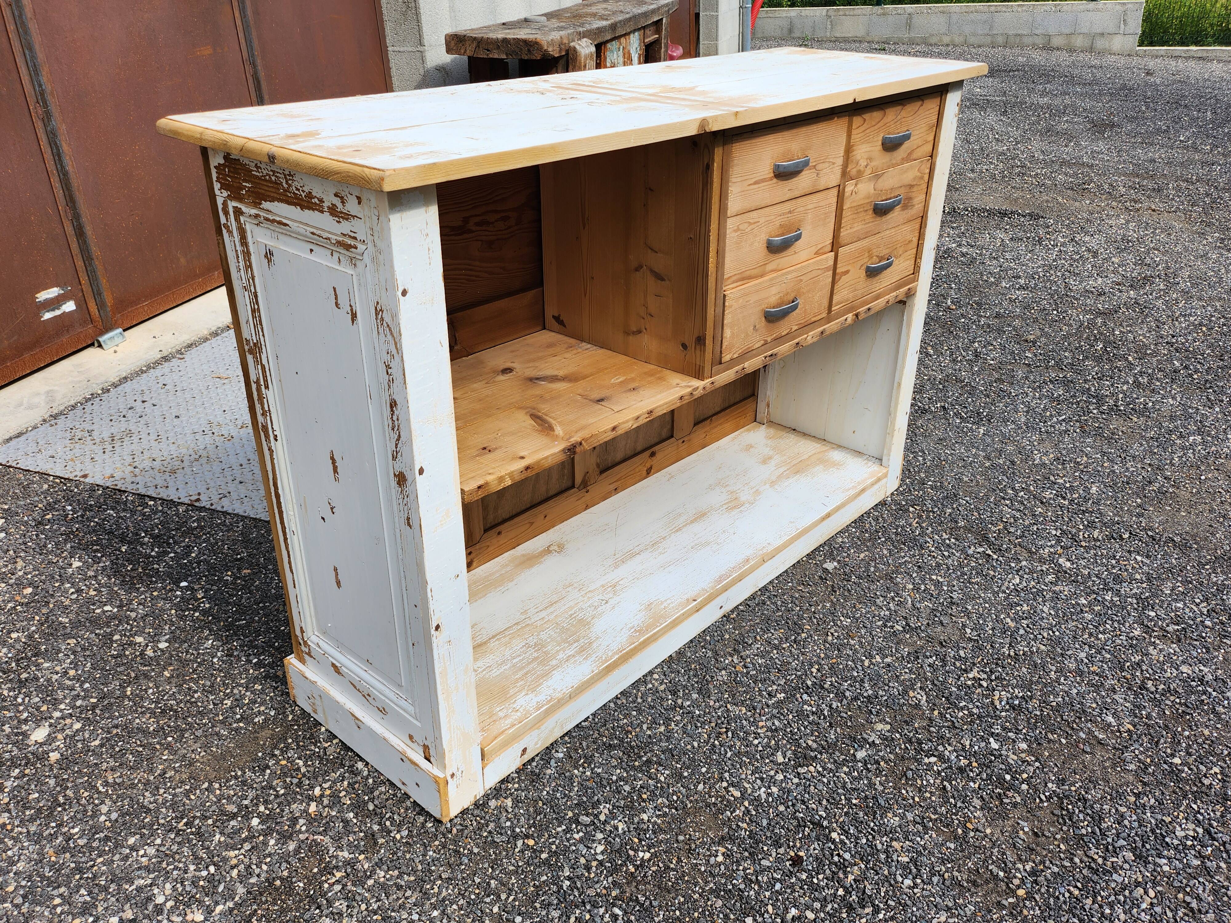 Former store bank counter, professional furniture