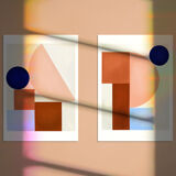 Diptych Balance 1 and 2 A4