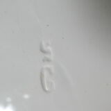 Set of 6 hollow plates, floral decor blue/green