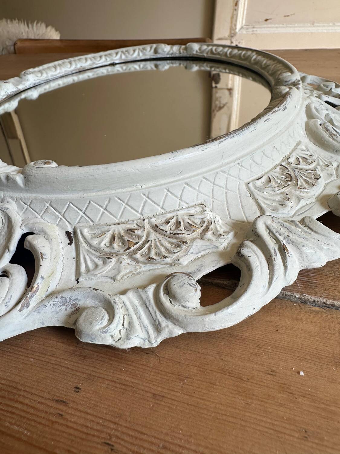 Old mirror, baroque style