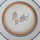 Set of 4 dishes, Gio Ponti, Richard Ginori, sport series