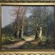 Tableaux HST "Paysages Barbizon" XIX° siècle par L. Henry + cadre