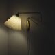 Danish Brass Swing Arm Wall Lamp, 1950s