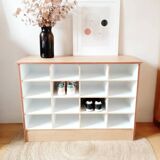 Vintage locker shelf furniture