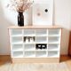 Vintage locker shelf furniture