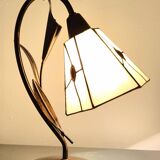 Lampe Tiffany couleur cuivrée