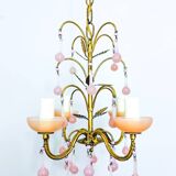 Murano Drop Pendant Light 1930s