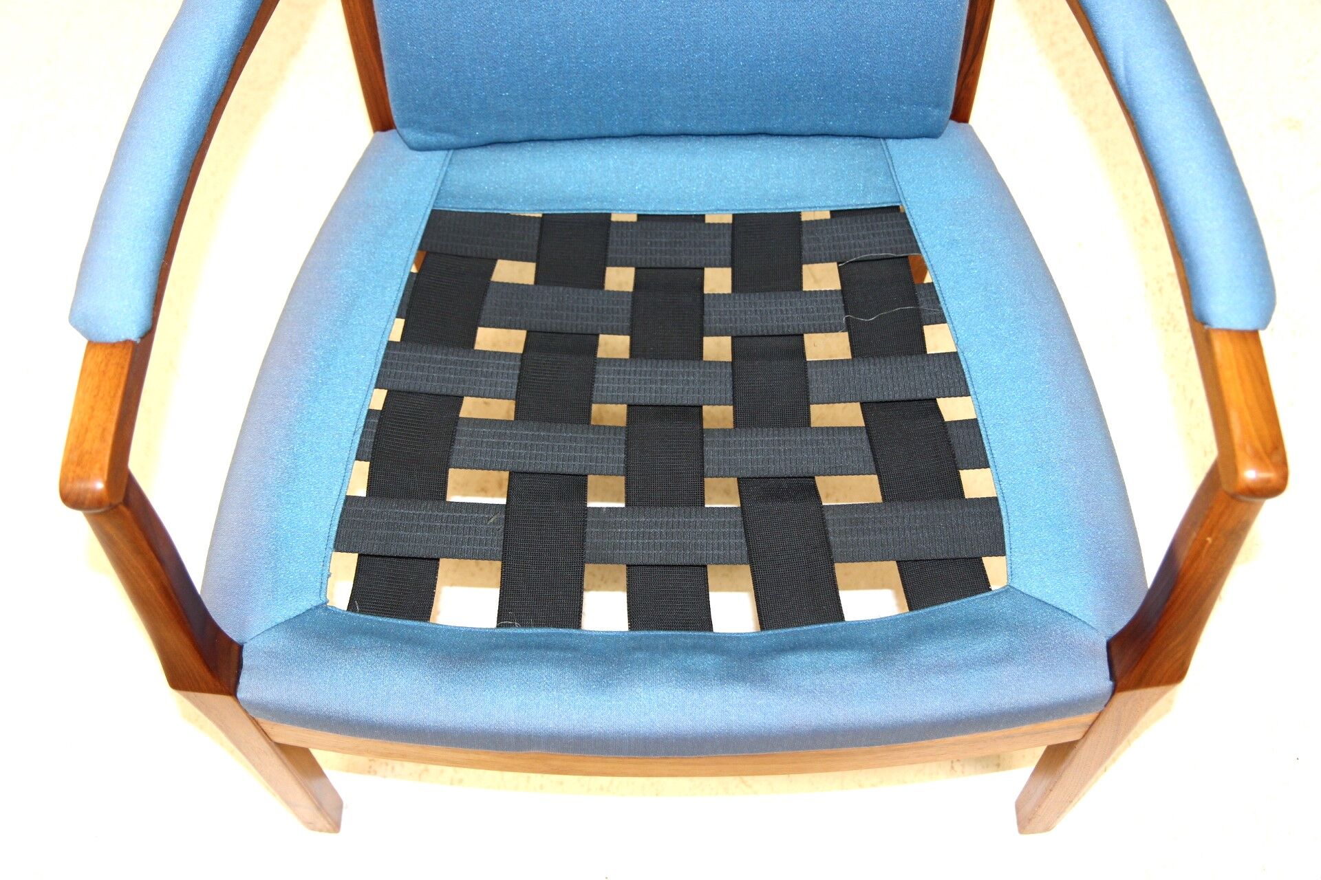 Walnut armchair, Sweden, 1960