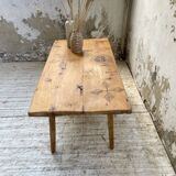 Table basse art populaire Suisse 1900