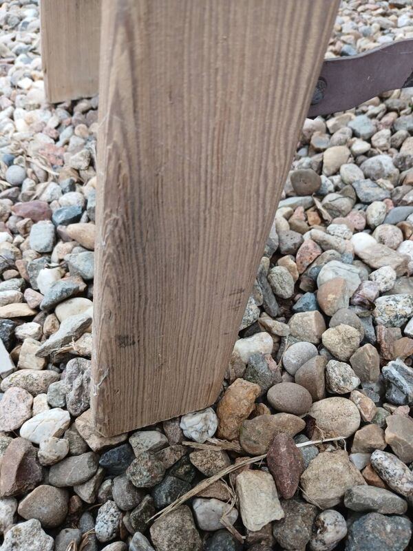 Escabeau ancien en bois