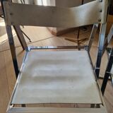 Set of 2 folding chairs Fantoni and Geraci