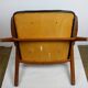 Chaise Lounge CH28 in Teak and Black Leather by Hans Wegner for Carl Hansen