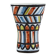 Vase coloré