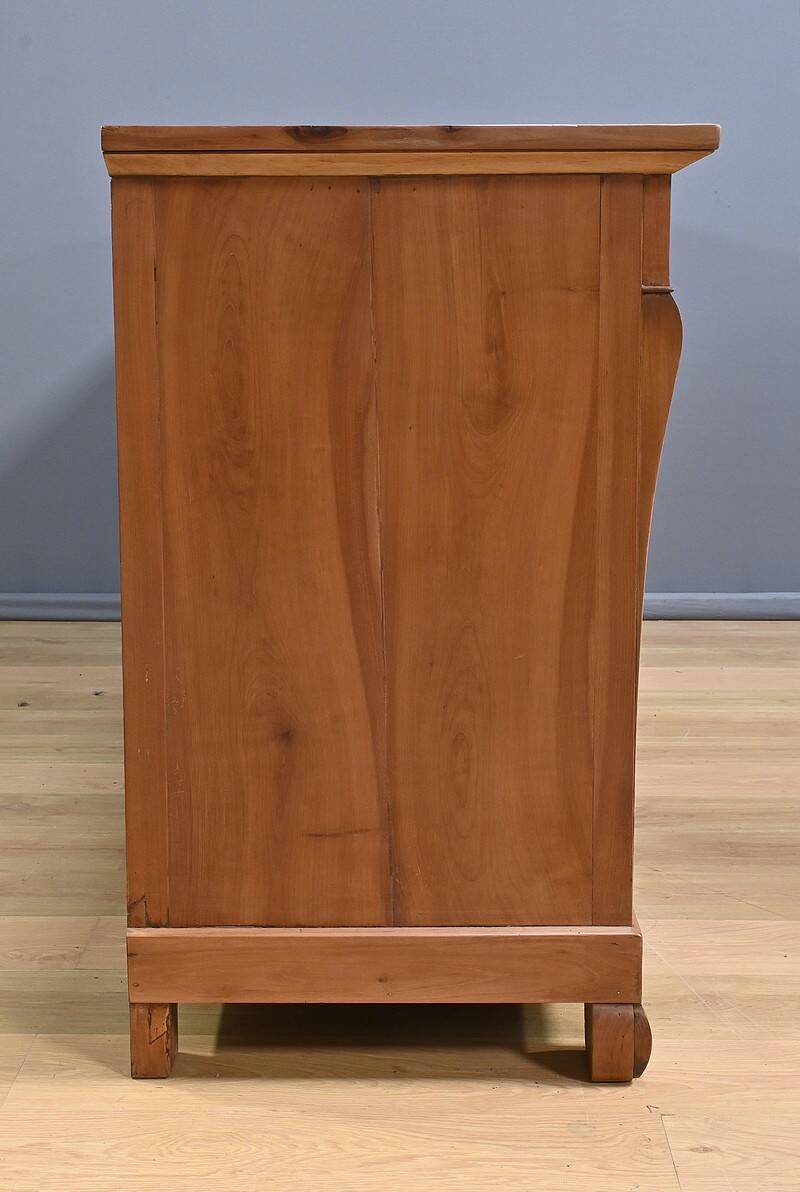 Large Cherrywood Sideboard, Restoration Style – Mid-19th Century