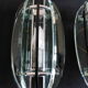 4 appliques veca design italien vintage