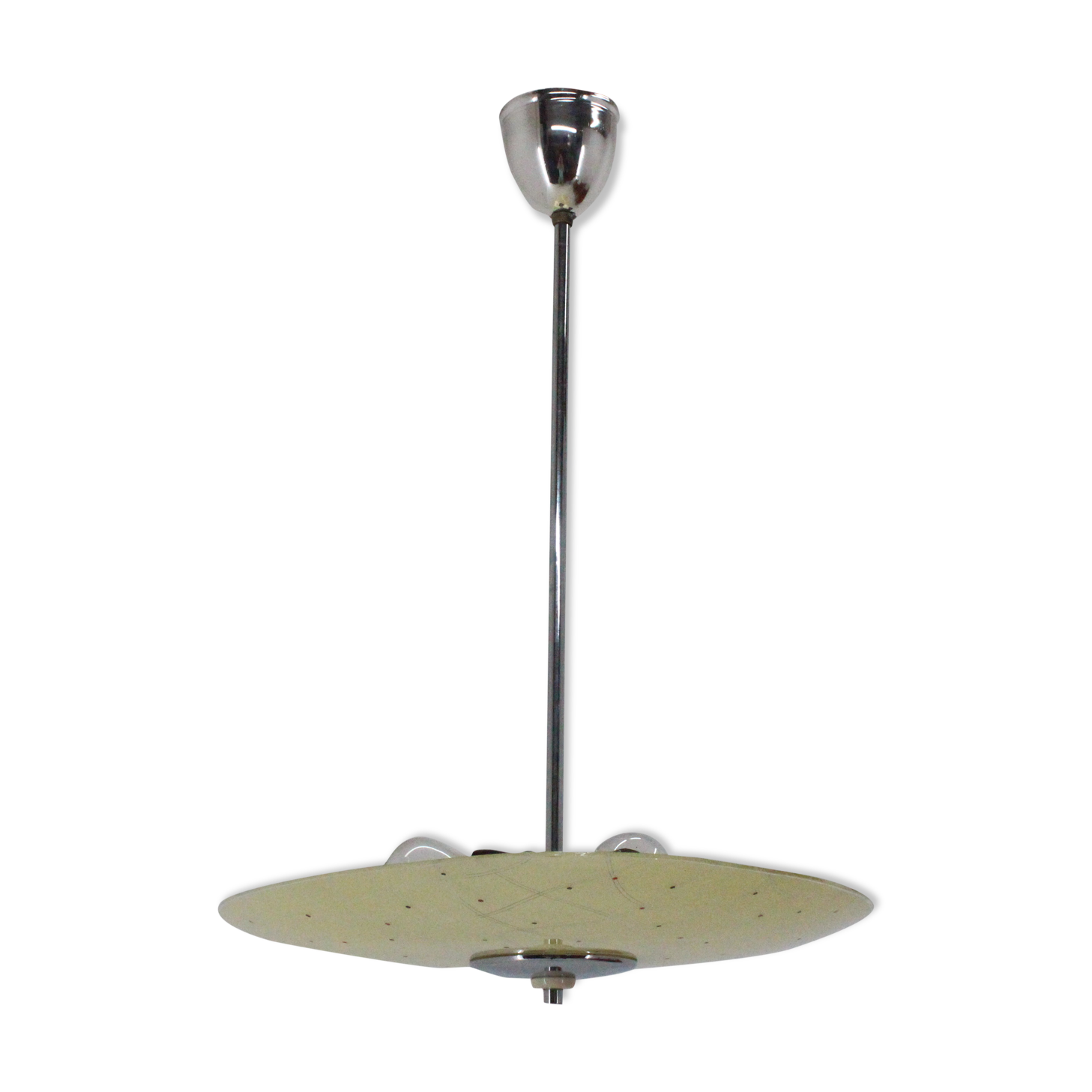 Mid-century hanging lamp Zukov,1960