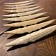 9 knife rests in bone