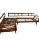 Vintage convertible Knoll Antimott corner sofa, daybed, 1960s