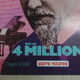 Original National Lottery poster tribute to Erik Satie 1985