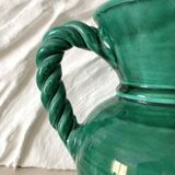 Twisted Vallauris vase from the 1950s.