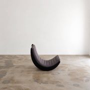 Fauteuil à bascule "Relaxer 2" de Verner Panton par Rosenthal réupholsté