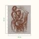 Georges Émile Capon – Female Nude, numbered lithograph 45/60, signed