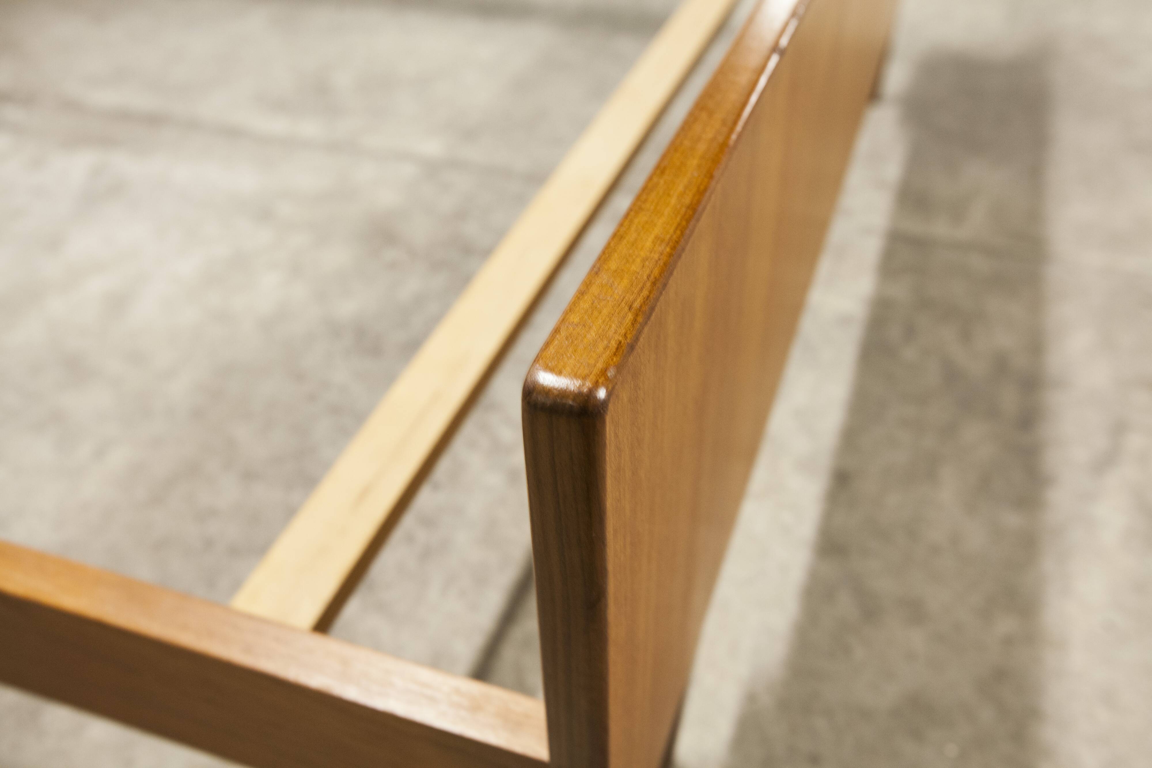 Scandinavian bed 1960 teak