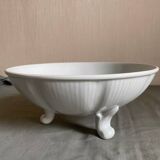 Passoire à fruits tripode en porcelaine, Pillivuyt