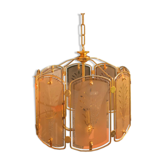 Chandelier style vestibule lamp