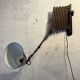 Rare English "Walligraph" accordion lamp, "Radialite" model, 1930s