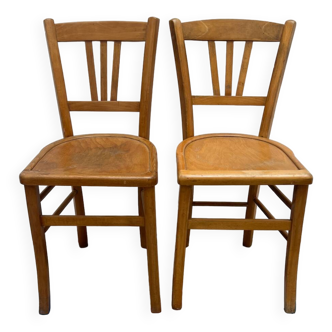 Pair of bistro chairs