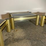 Coffee table and end of sofa design 1970