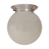 Ceiling lights apply globe ball glass opaline white vintage lamp light old school 20cm