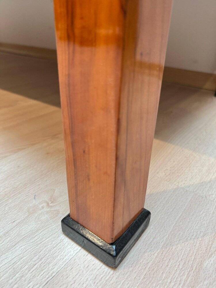 Biedermeier Sofa in Cherry Veneer and Horsehair, South Germany, 1830s