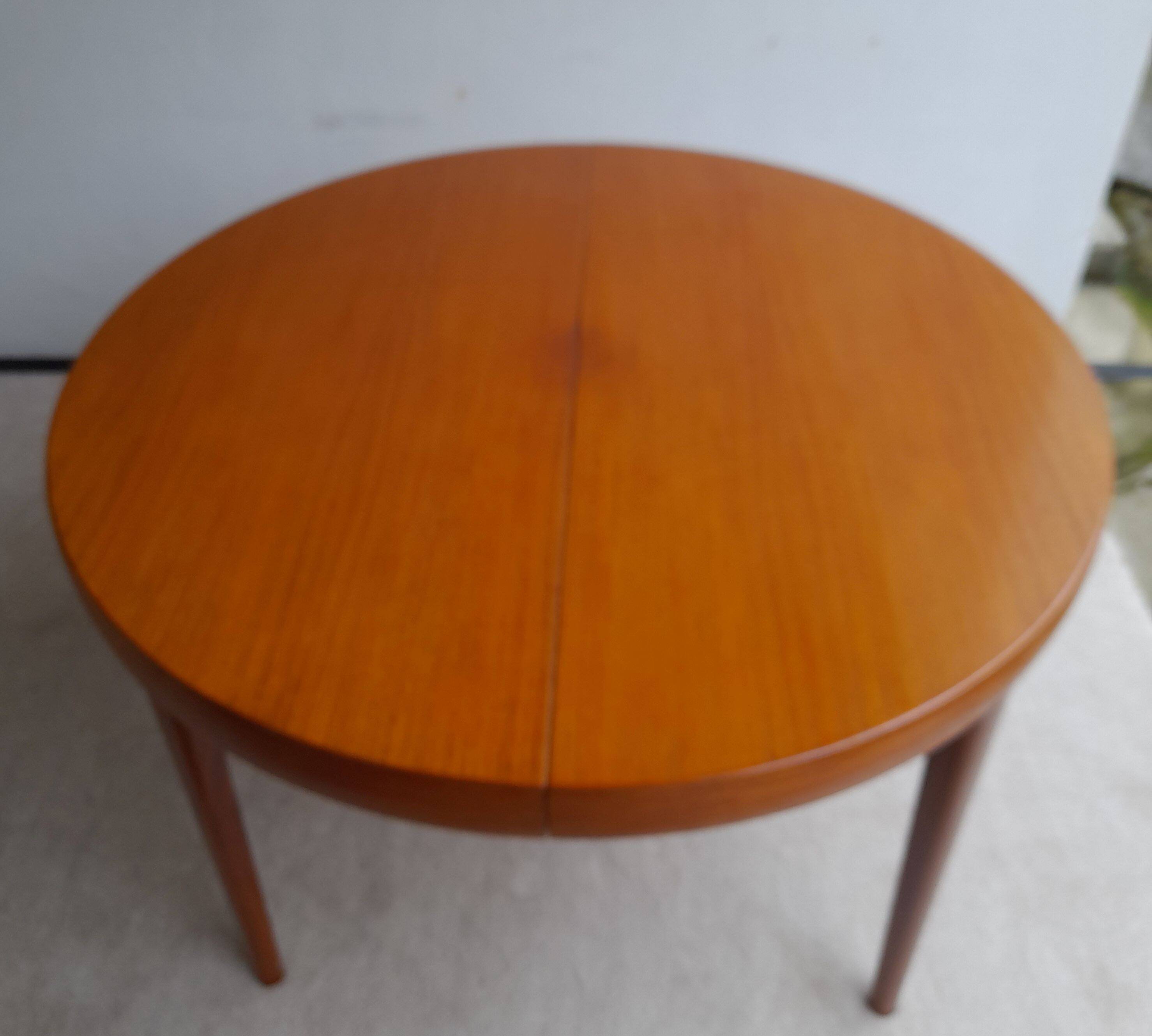 Vintage Scandinavian style dining table
