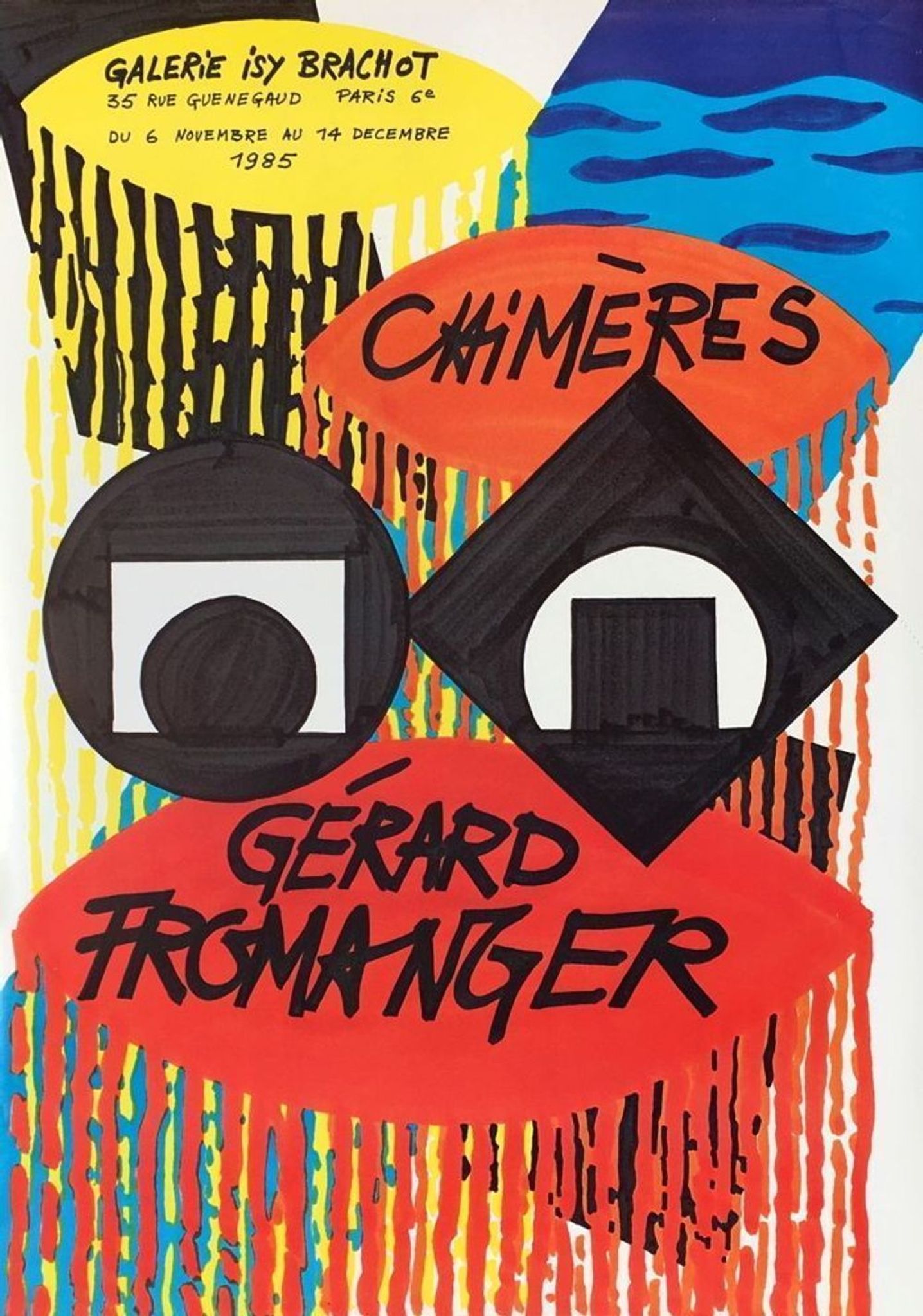 Affiche Chimères par Gerard Fromanger