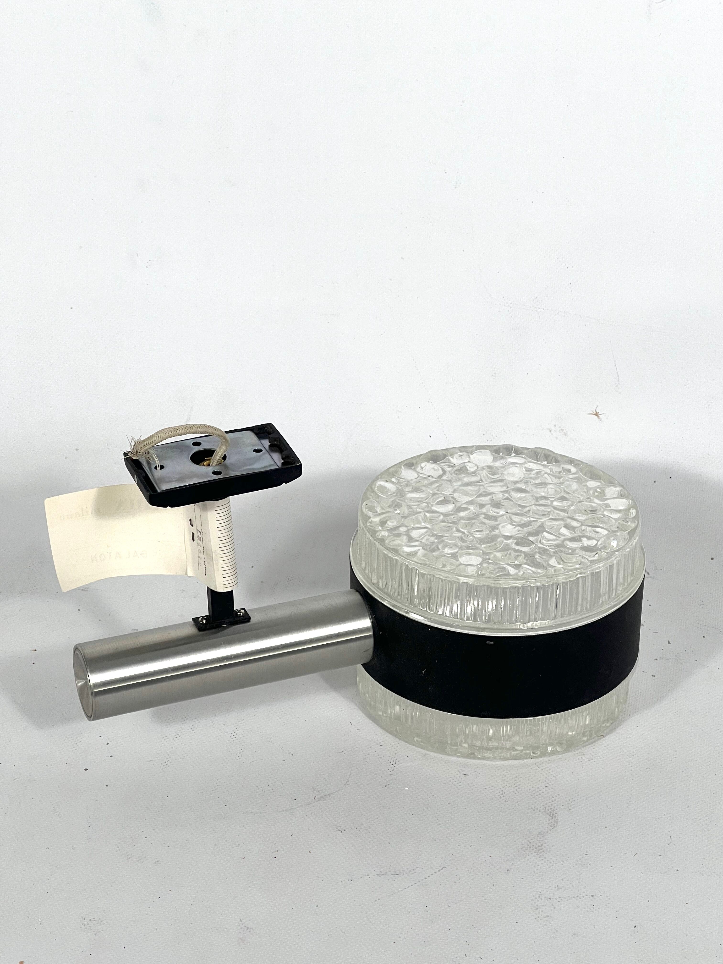 Stilux Milano, single large sconce model Balaton. Italy 1960s