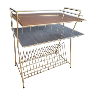 Console table d'appoint porte vinyles